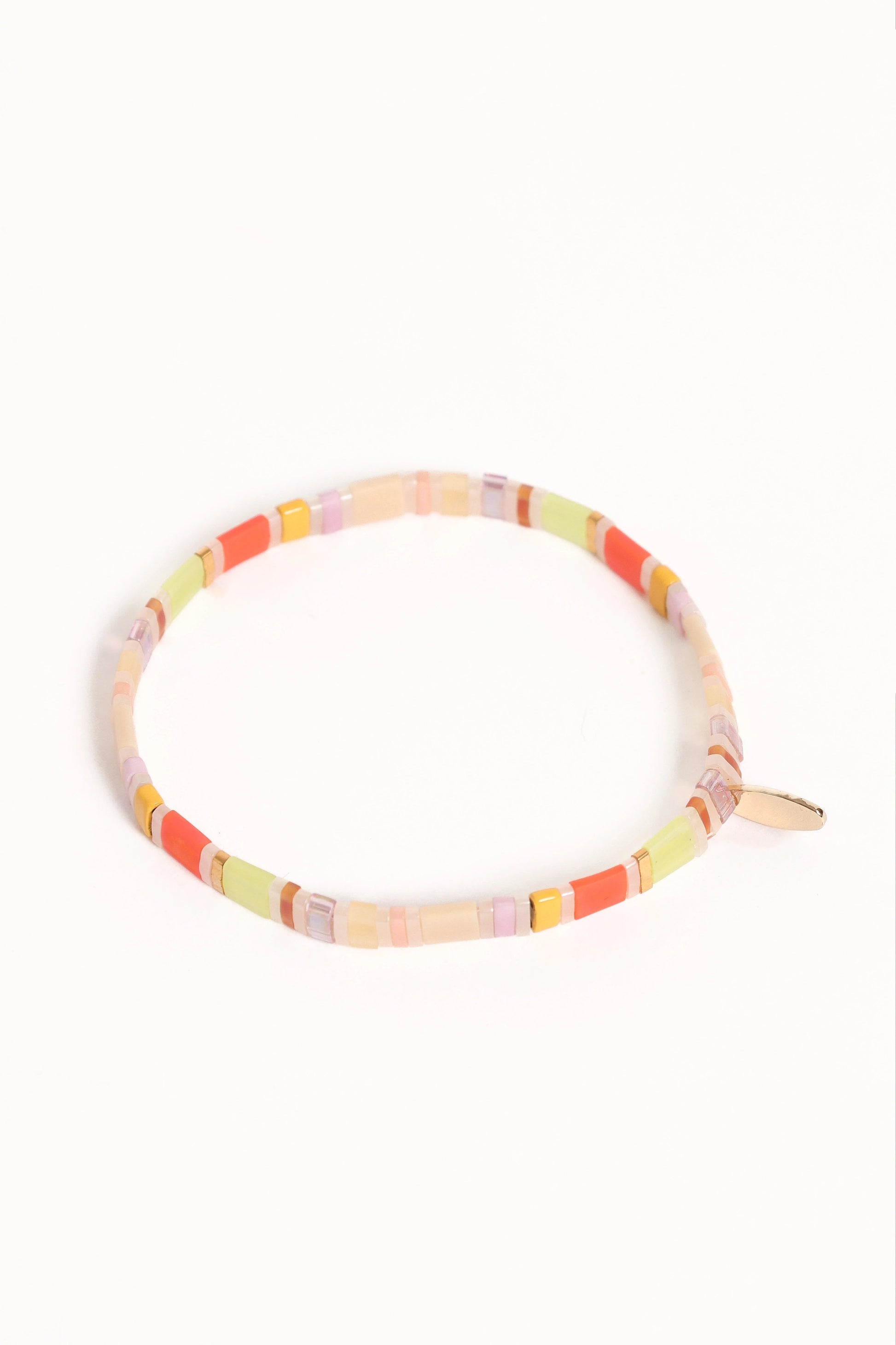 Kylie Bead Bracelet - Mango